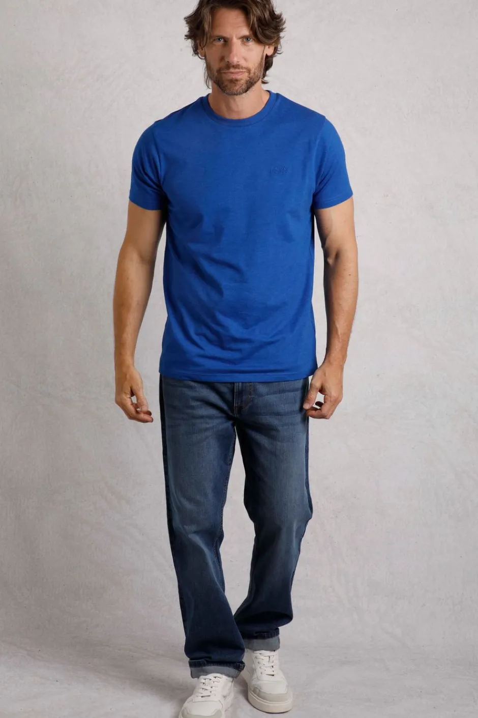 Weird Fish T-Shirts|Hooked Branded T-Shirt Cobalt Blue