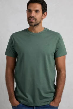 Weird Fish T-Shirts|Hooked Branded T-Shirt Dusky Green
