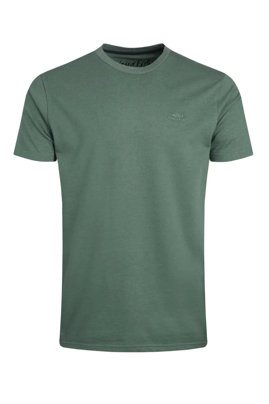 Weird Fish T-Shirts|Hooked Branded T-Shirt Dusky Green