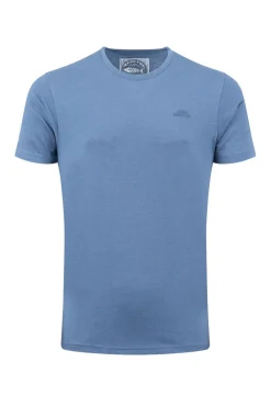Weird Fish T-Shirts|Hooked Branded T-Shirt Mid Blue