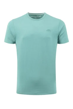Weird Fish T-Shirts|Hooked Branded T-Shirt Mineral Blue