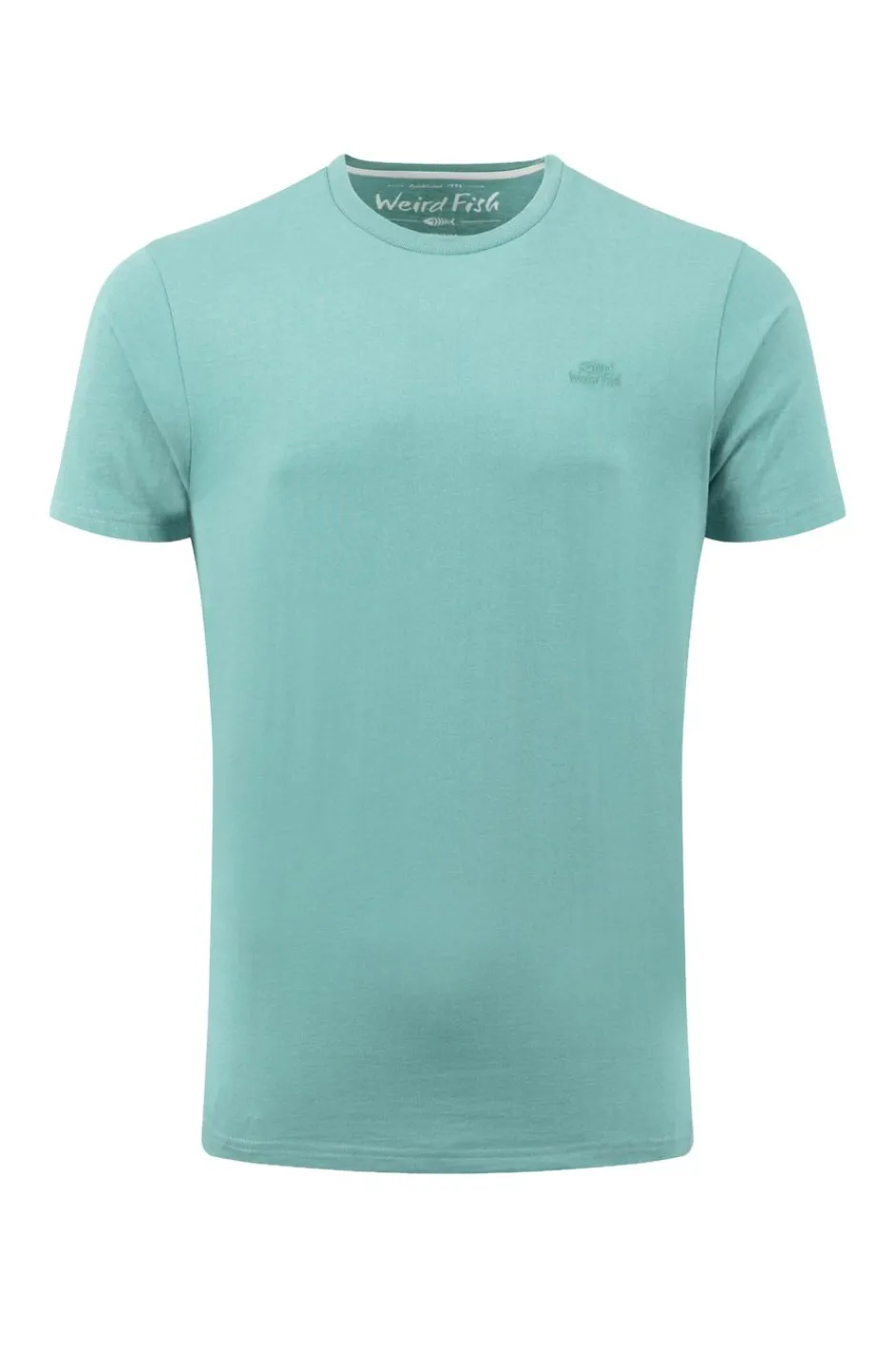 Weird Fish T-Shirts|Hooked Branded T-Shirt Mineral Blue