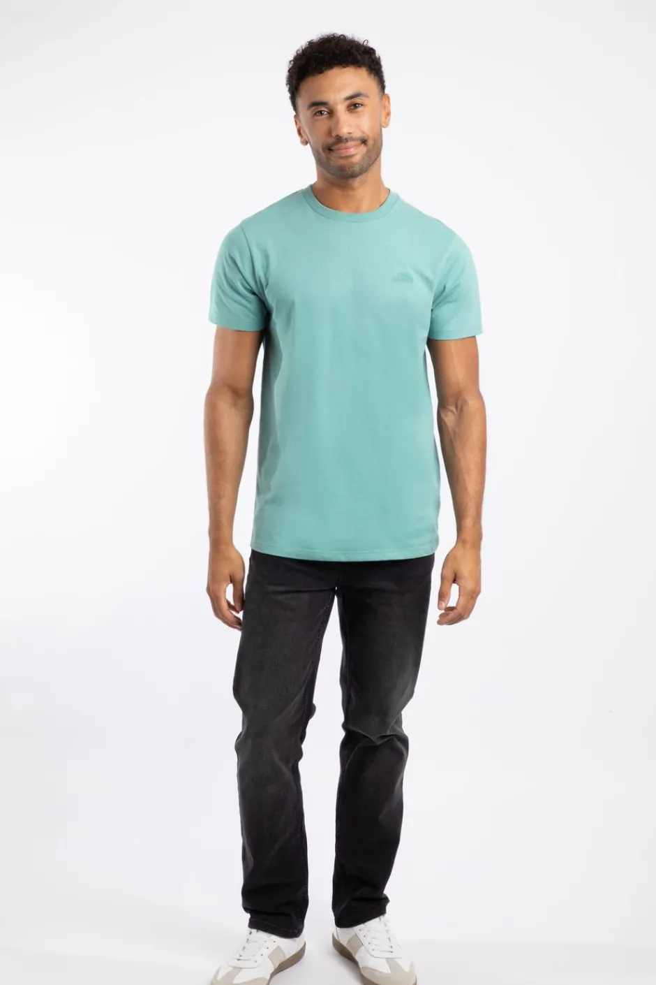 Weird Fish T-Shirts|Hooked Branded T-Shirt Mineral Blue