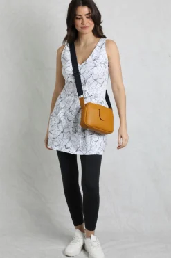 Weird Fish Tunics|Tops & T-Shirts|Indus Printed Jersey Tunic Light Cream