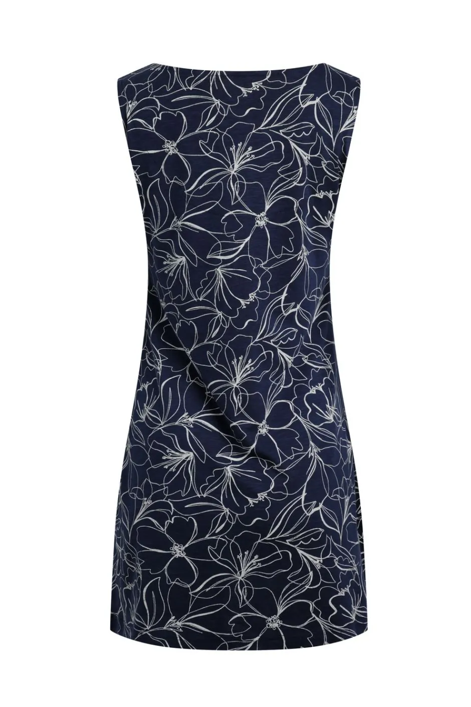 Weird Fish Tunics|Tops & T-Shirts|Indus Printed Jersey Tunic Dark Navy