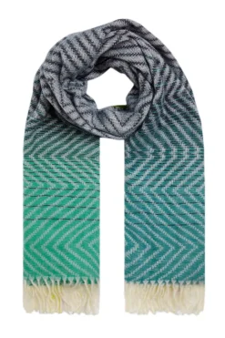 Weird Fish Socks & Tights|Socks & Tights|Jadida Eco Brushed Zig-Zag Scarf Navy