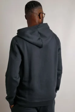 Weird Fish Sweatshirts & Hoodies|Jamie Branded Popover Sweatshirt Hoodie Navy
