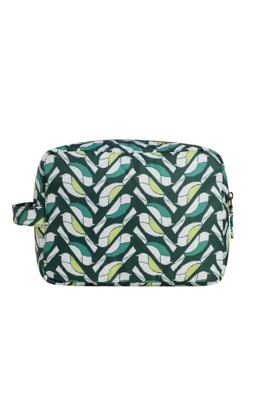 Weird Fish Socks & Tights|Socks & Tights|Janis Printed Washbag Cedar Green