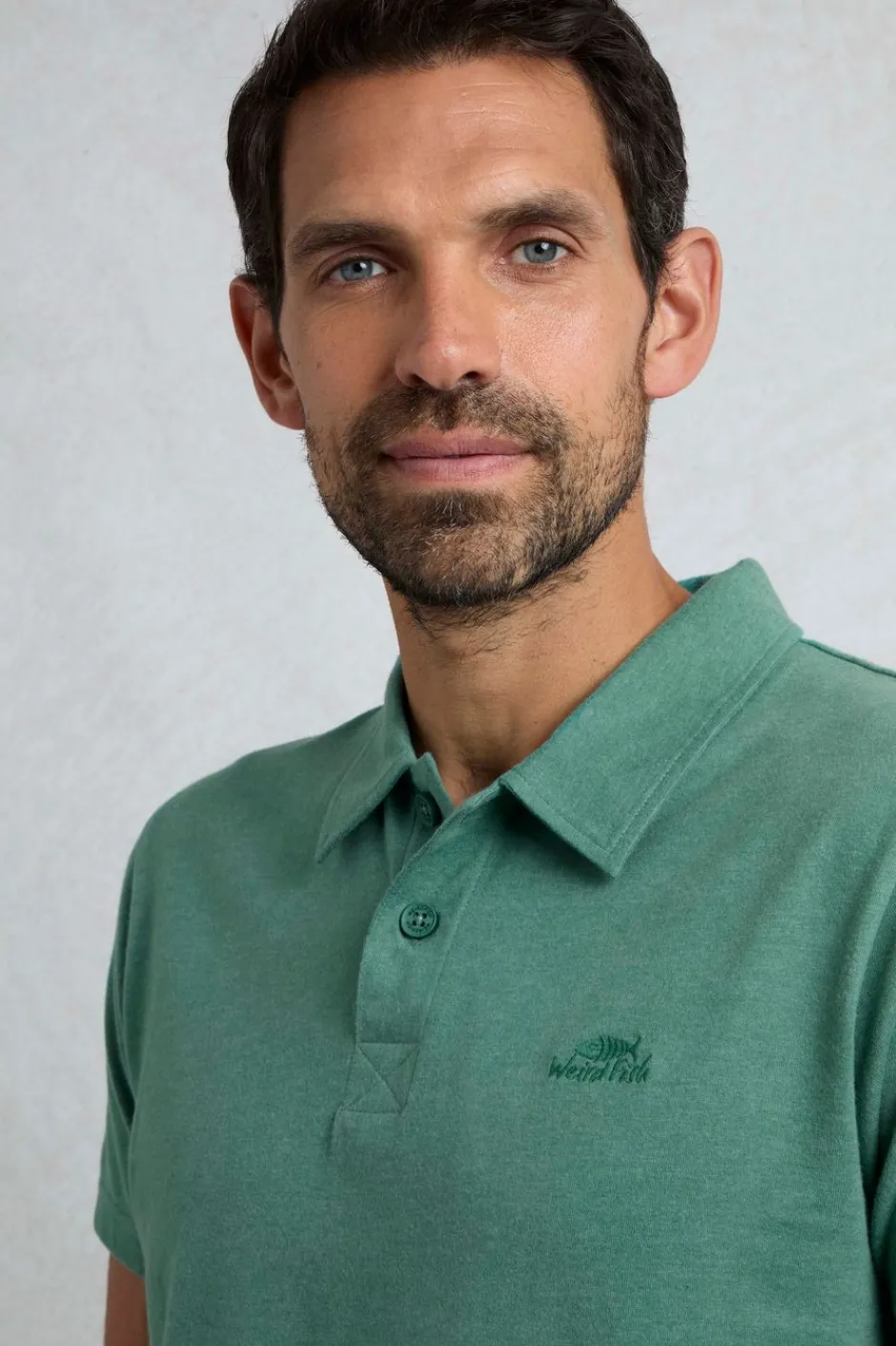 Weird Fish Polo & Rugby Shirts|Jetstream Branded Polo Dark Jade