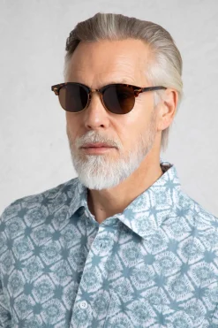 Weird Fish Sunglasses|Sunglasses|Johnson Clubmaster Sunglasses Antique Tan