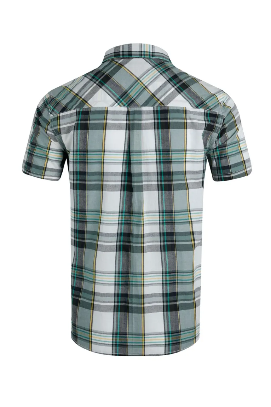 Weird Fish Shirts|Judd Organic Cotton Short Sleeve Check Shirt Dusty White