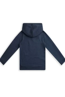 Weird Fish Kids Fleece & Hoodies|Kelvin Kids Graphic Hoodie Navy