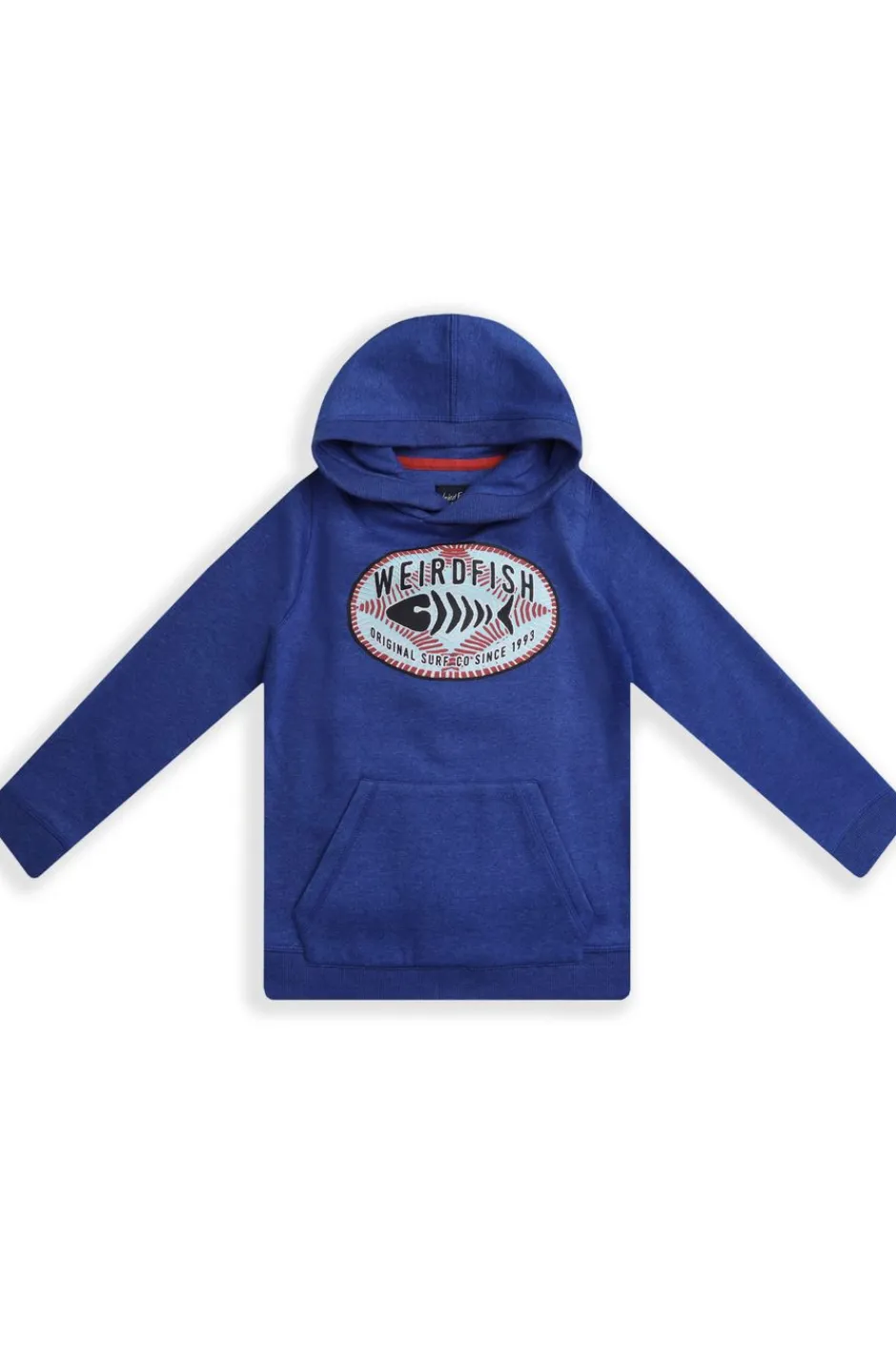 Weird Fish Kids Fleece & Hoodies|Kelvin Kids Graphic Hoodie Cobalt Blue