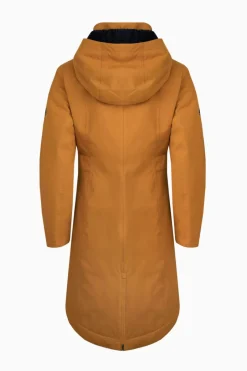 Weird Fish Coats, Jackets And Gilets|Kenzie Recycled Waterproof Coat Mustard
