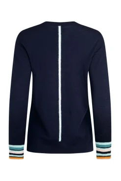 Weird Fish Jumpers & Cardigans|Knitwear|Kinga Lightweight Knit Jumper Navy