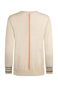 Weird Fish Jumpers & Cardigans|Knitwear|Kinga Lightweight Knit Jumper Light Cream