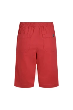 Weird Fish Shorts|Kinnie Flat Front Shorts Crimson