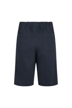 Weird Fish Shorts|Kinnie Flat Front Shorts Navy