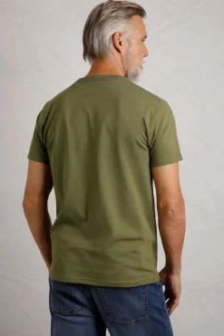 Weird Fish T-Shirts|Lake Life Eco Graphic T-Shirt Olive Green