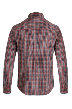 Weird Fish Shirts|Lando Long Sleeve Check Shirt Nut
