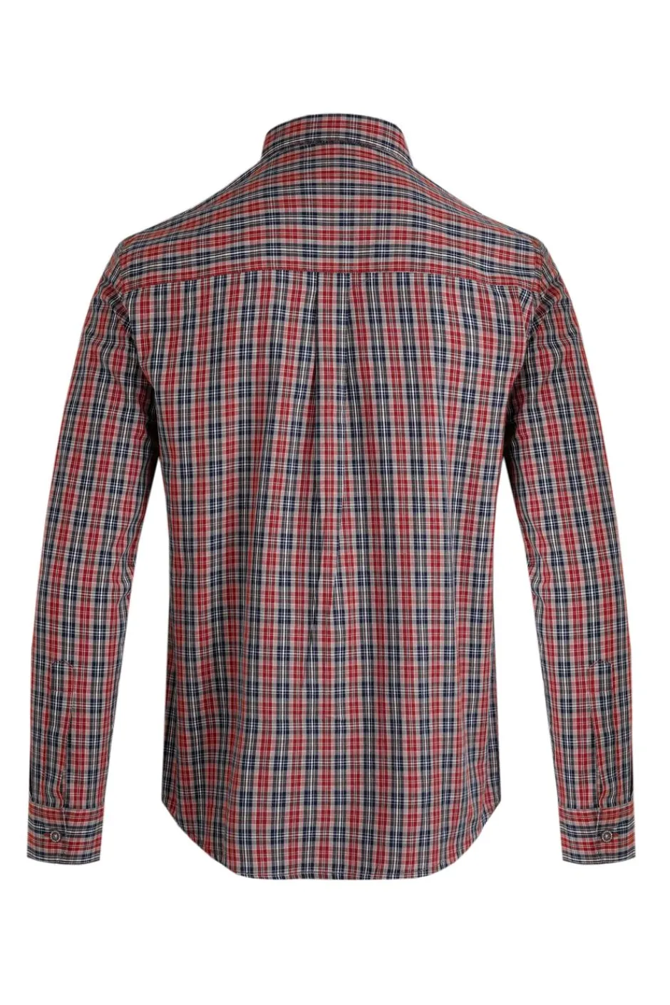 Weird Fish Shirts|Lando Long Sleeve Check Shirt Nut