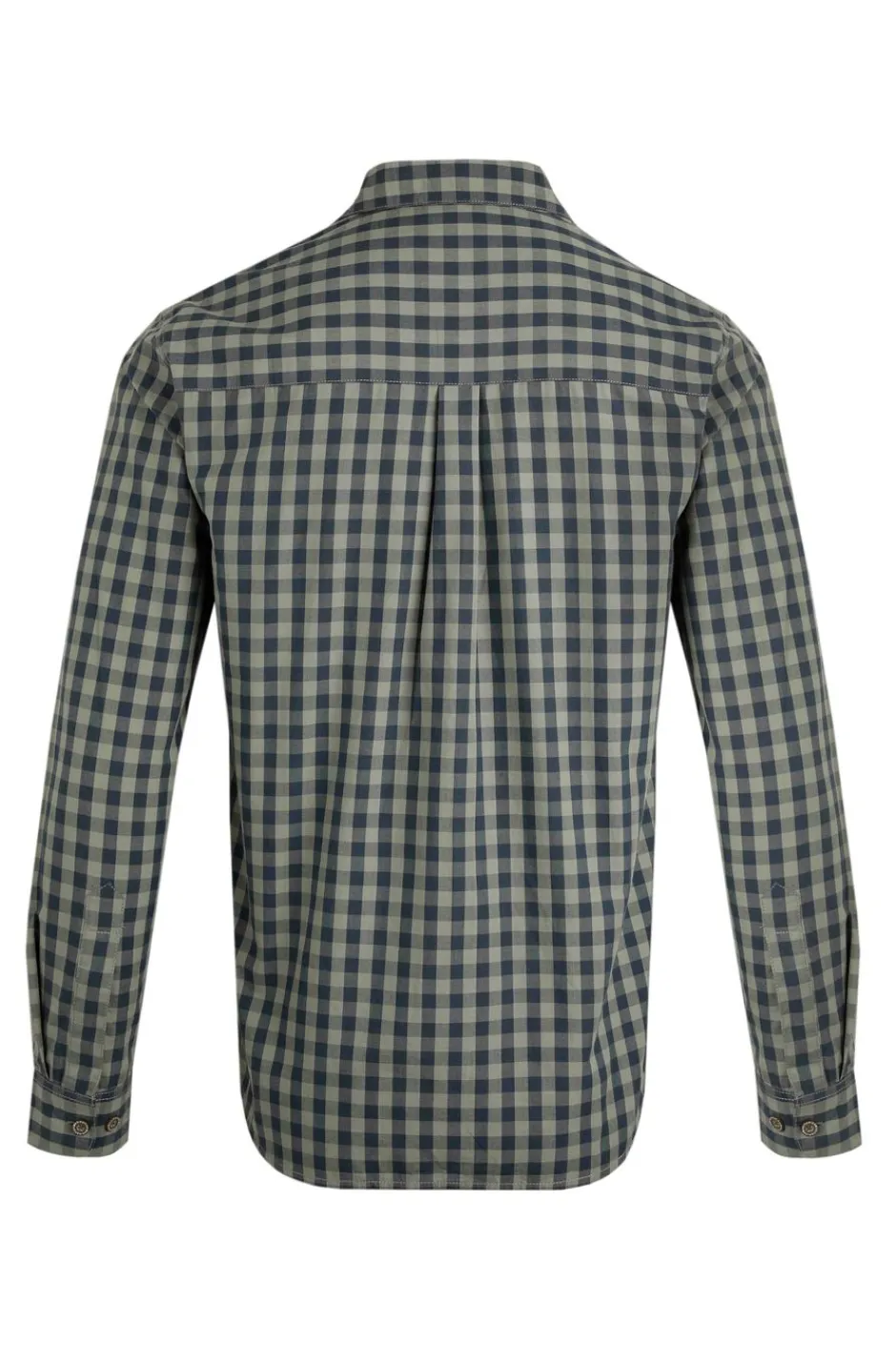 Weird Fish Shirts|Lando Long Sleeve Check Shirt Shadow
