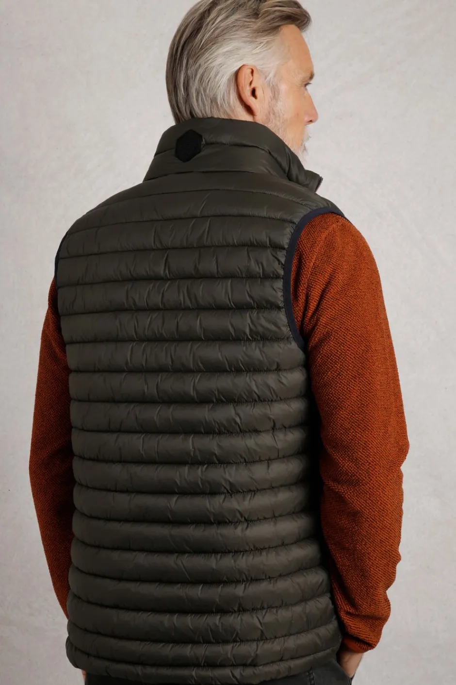 Weird Fish Coats, Jackets And Gilets|Langtree Lightweight Showerproof Padded Gilet Anthracite