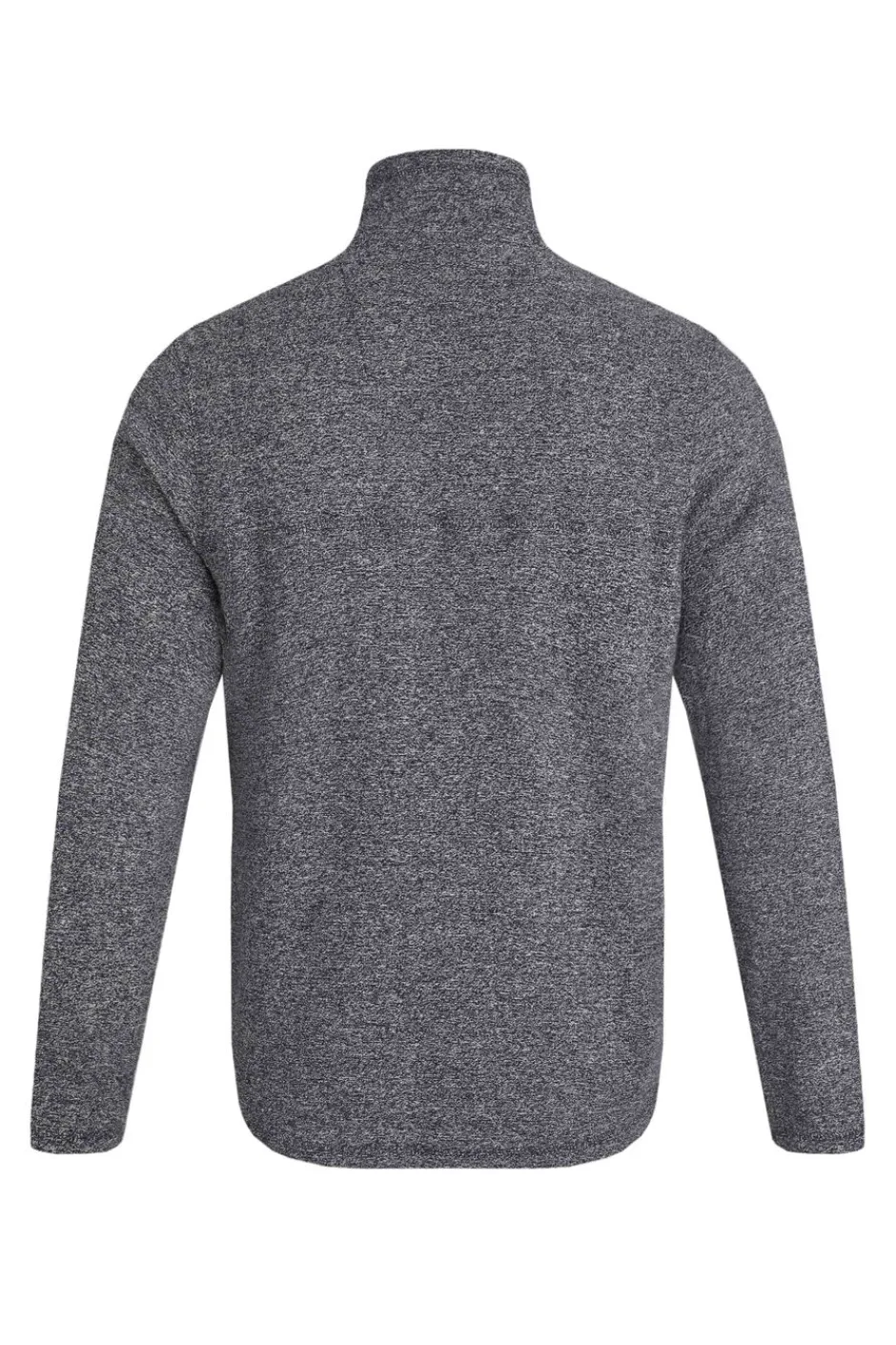 Weird Fish Fleece|Laramie Eco 1/4 Zip Snow Marl Fleece Navy