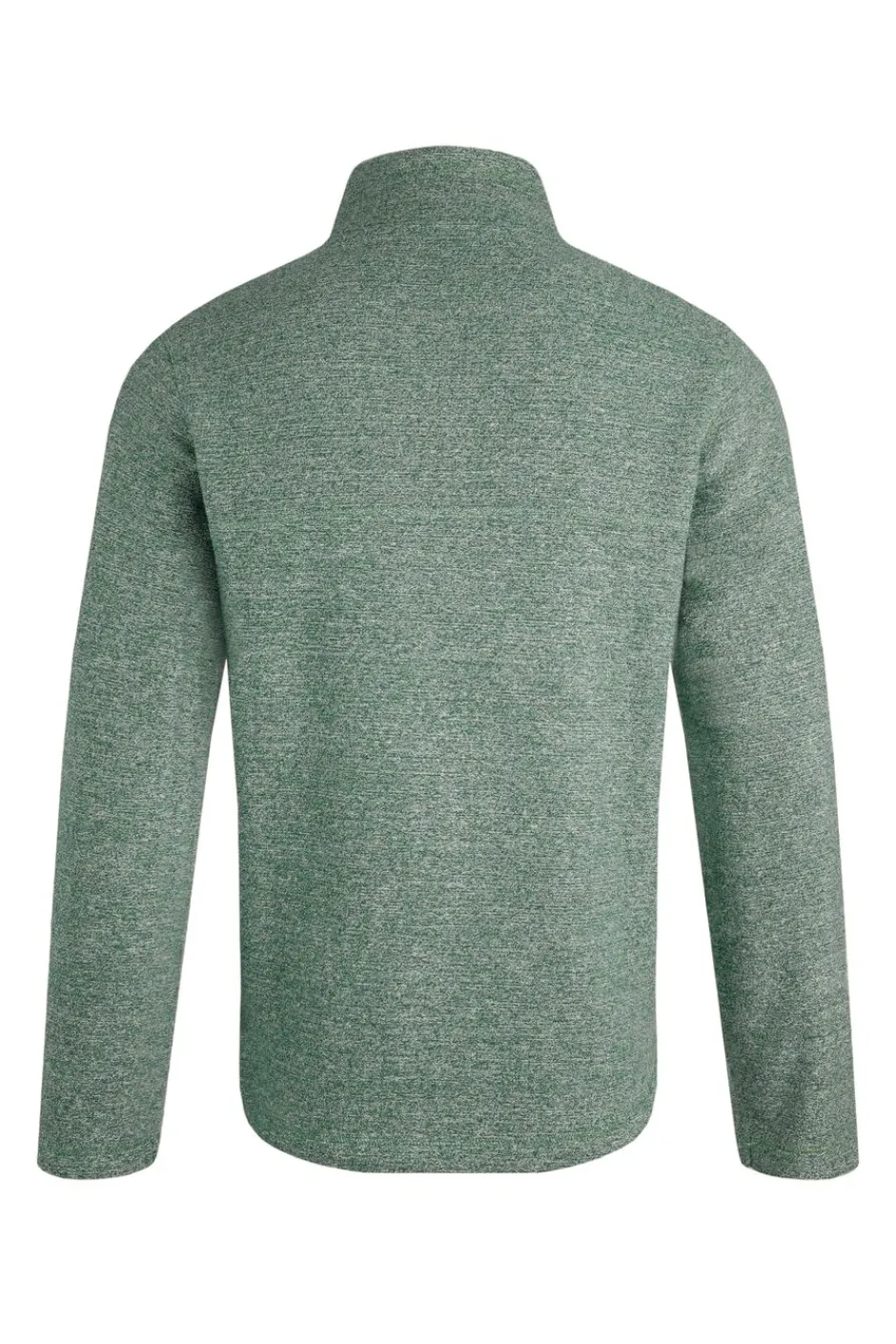 Weird Fish Fleece|Laramie Eco 1/4 Zip Snow Marl Fleece Olive