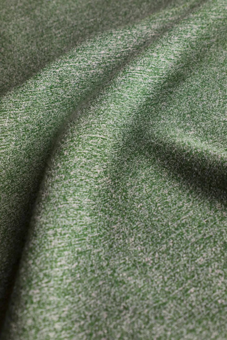 Weird Fish Fleece|Laramie Eco 1/4 Zip Snow Marl Fleece Olive