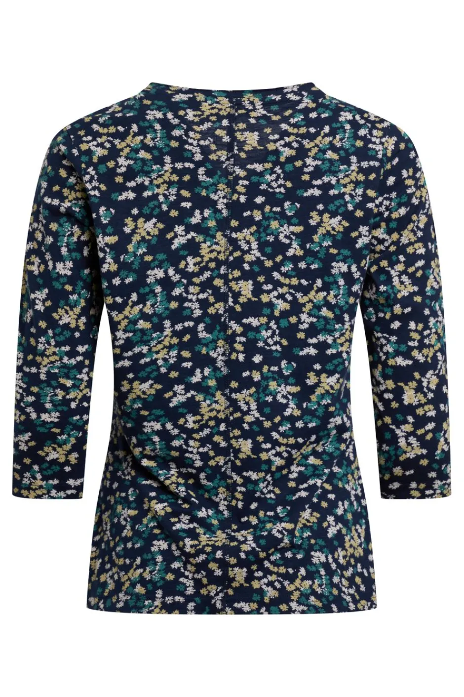 Weird Fish Tunics|Tops & T-Shirts|Laveda Organic Cotton Printed Slub Jersey T-Shirt Twilight