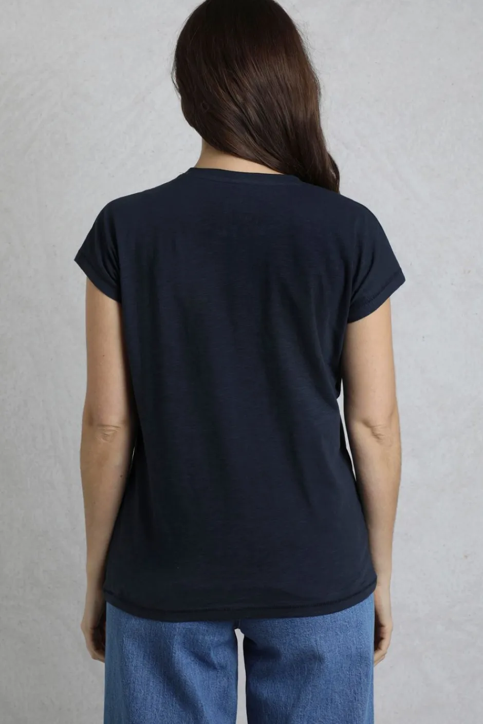 Weird Fish Tunics|Tops & T-Shirts|Lead The Way Organic Cotton Graphic T-Shirt Navy
