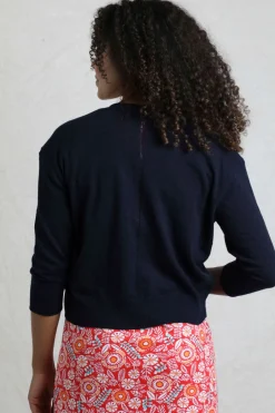 Weird Fish Jumpers & Cardigans|Knitwear|Limon Outfitter Cardigan Navy