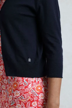Weird Fish Jumpers & Cardigans|Knitwear|Limon Outfitter Cardigan Navy