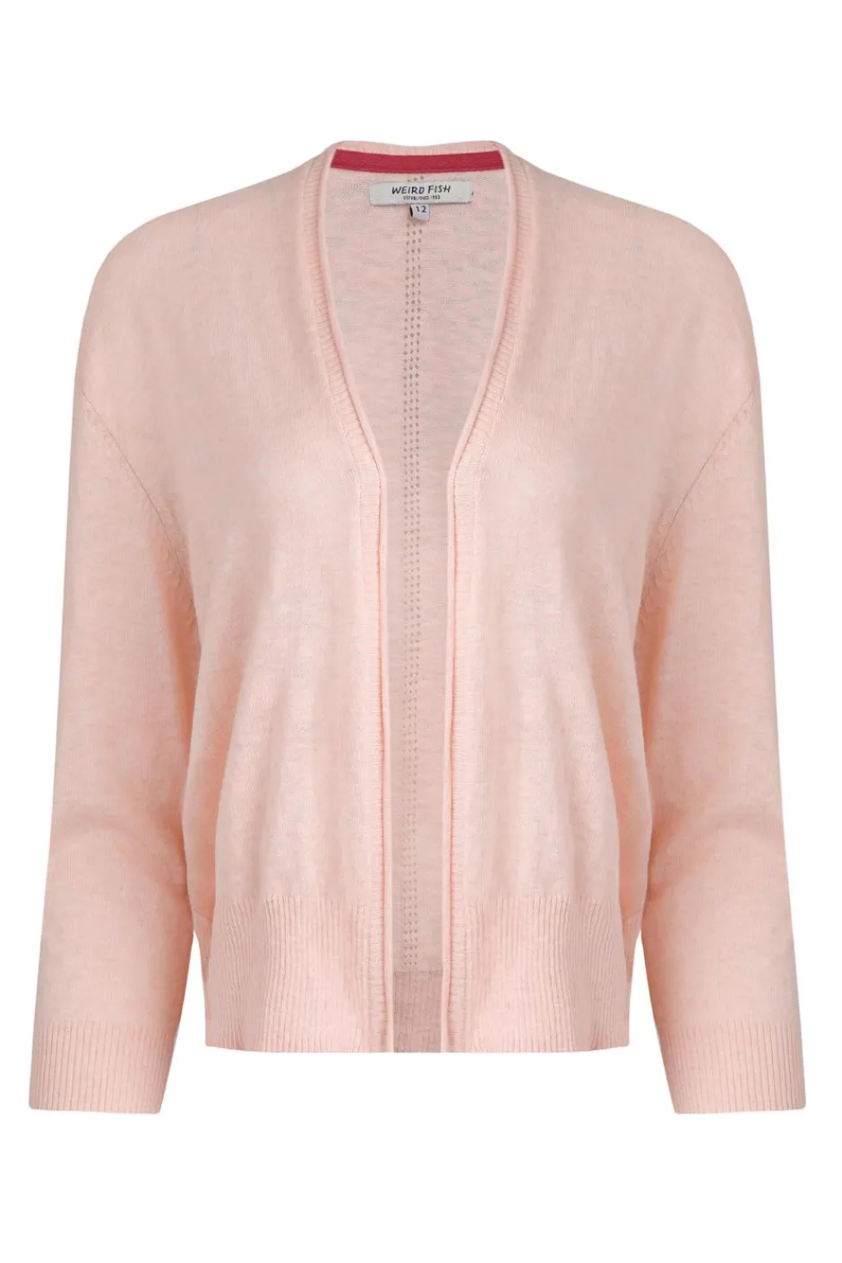 Weird Fish Jumpers & Cardigans|Knitwear|Limon Outfitter Cardigan Pink