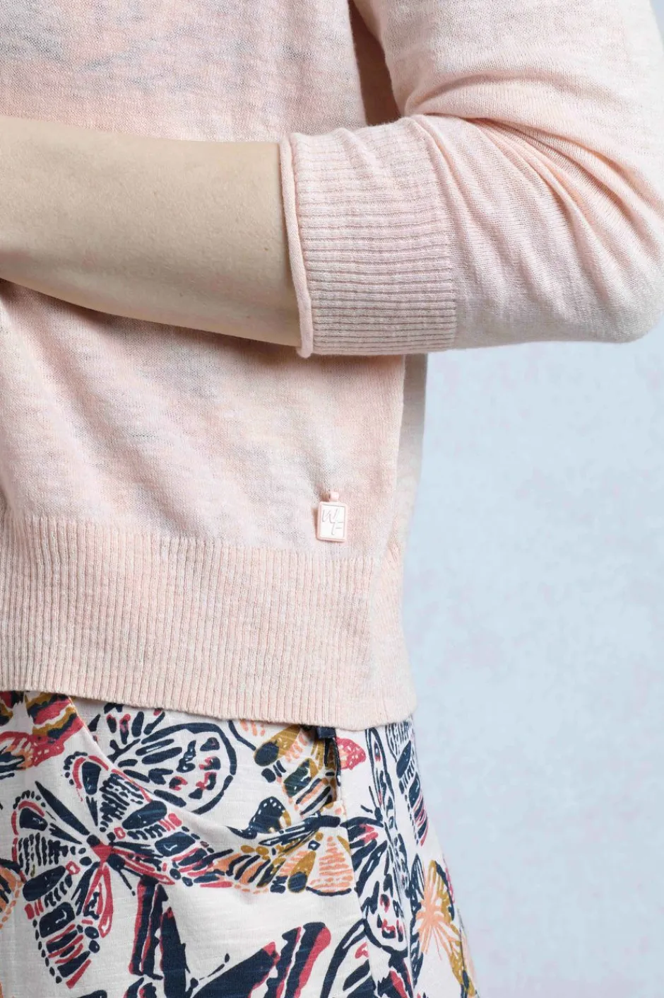 Weird Fish Jumpers & Cardigans|Knitwear|Limon Outfitter Cardigan Pink
