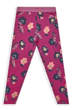 Weird Fish Kids Dresses & Leggings|Livvy Girls Printed Leggings Boysenberry