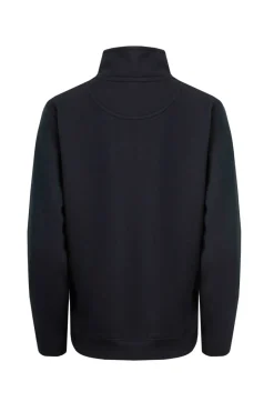 Weird Fish Sweatshirts & Hoodies|Lottie Jersey 1/4 Zip Sweatshirt Navy