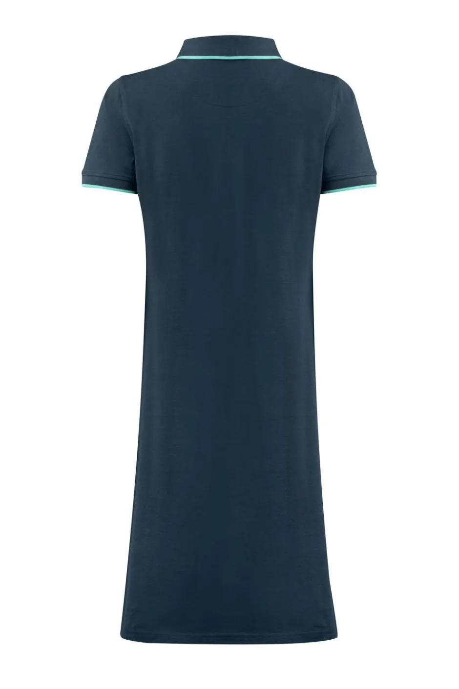 Weird Fish Dresses|Lynworth Organic Cotton Pique Tennis Dress Navy