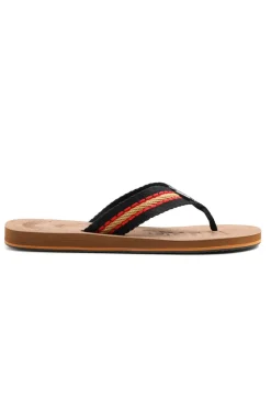 Weird Fish Caps & Scarves|Scarves & Caps|Malham Leather Look Flip Flops Caramel