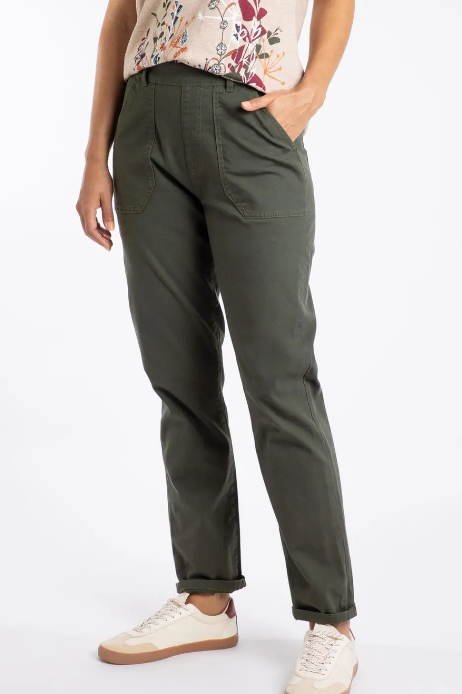 Weird Fish Leggings|Jumpsuits & Playsuits|Malorri Organic Cotton Cargo Trousers Anthracite