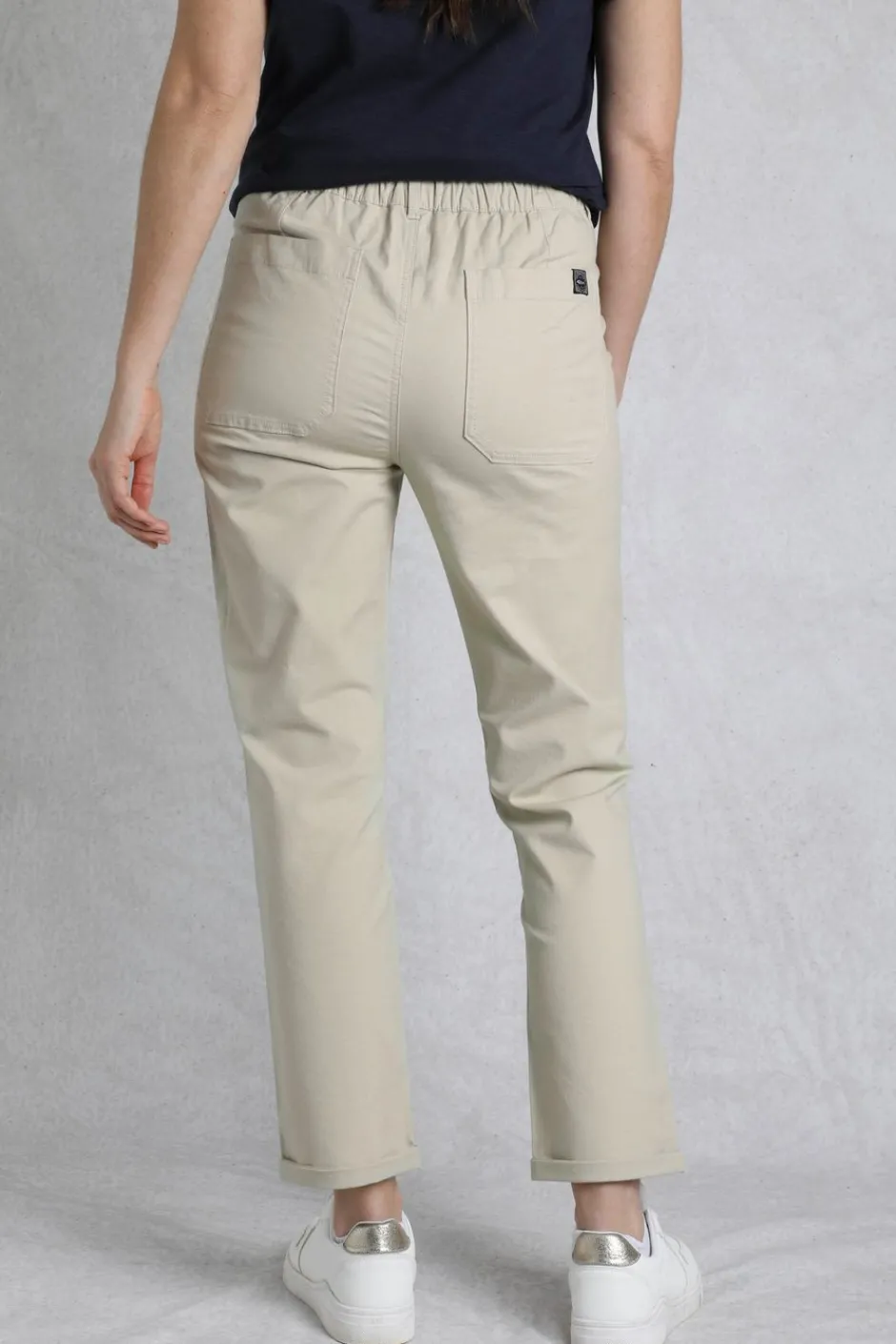 Weird Fish Leggings|Jumpsuits & Playsuits|Malorri Organic Cotton Chino Trousers Stone