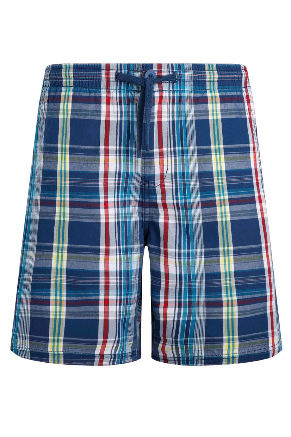 Weird Fish Shorts|Manson Madras Check Shorts Estate blue