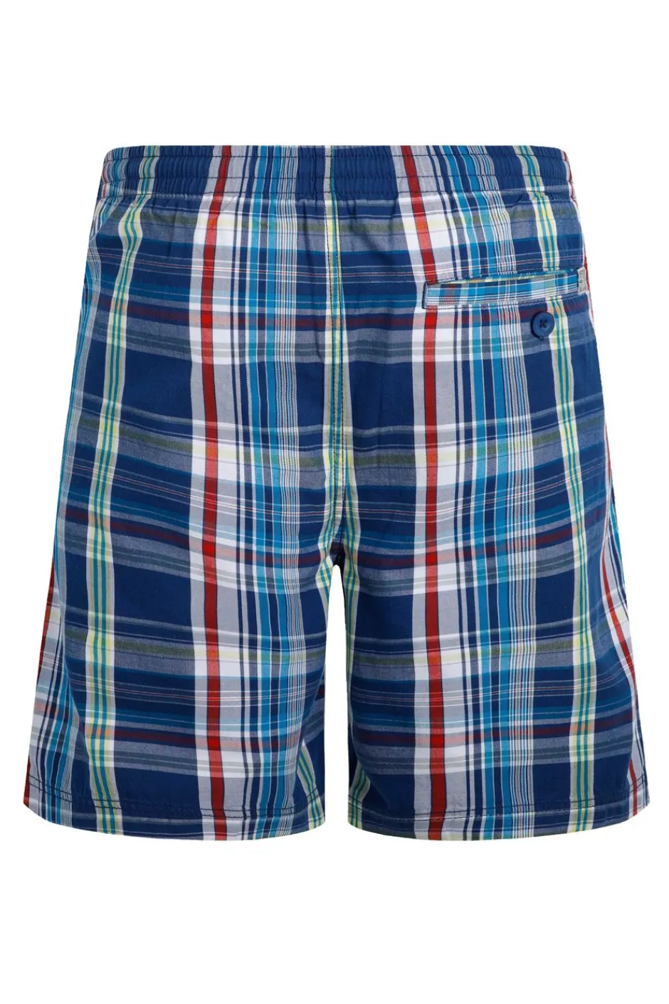 Weird Fish Shorts|Manson Madras Check Shorts Estate blue