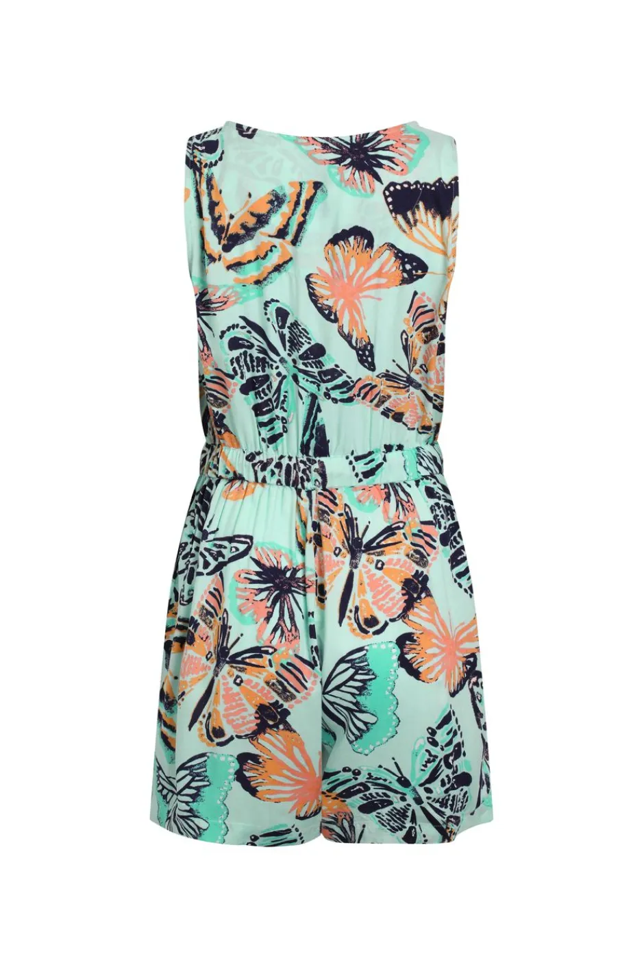 Weird Fish Dresses|Leggings|Mare Eco Viscose Printed Playsuit Seafoam
