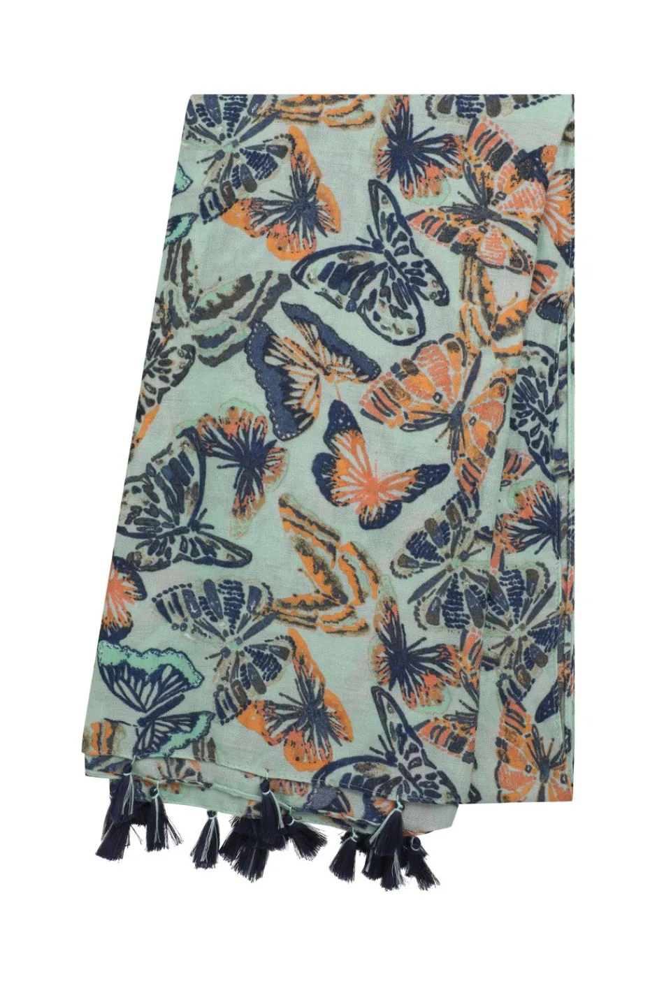 Weird Fish Socks & Tights|Socks & Tights|Marelia Eco Printed Scarf Seafoam