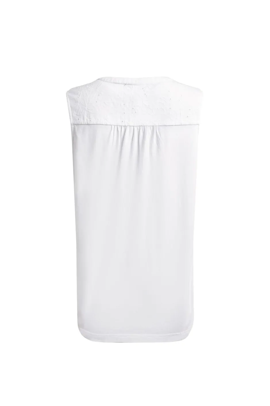 Weird Fish Tunics|Tops & T-Shirts|Maude Broidery Vest White