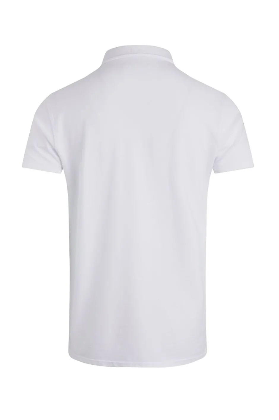 Weird Fish Polo & Rugby Shirts|Miles Organic Cotton Pique Polo White
