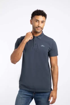 Weird Fish Polo & Rugby Shirts|Miles Organic Cotton Pique Polo Navy