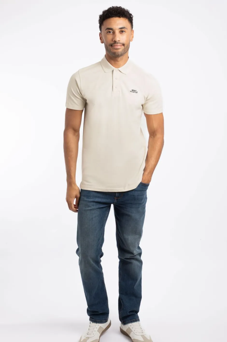 Weird Fish Polo & Rugby Shirts|Miles Organic Cotton Pique Polo String